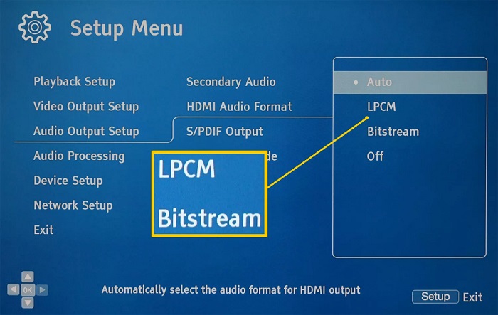 Bitstream vs pcm